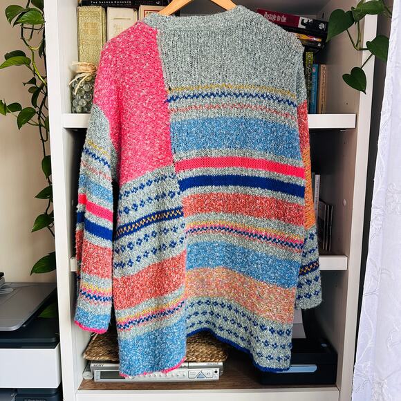 NWOT SIncerely Jules Multicolor Cardigan Size S - Picture 6 of 8